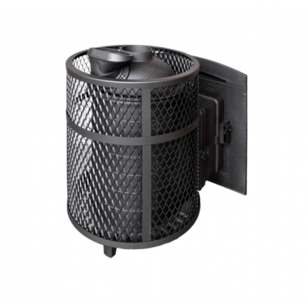 Банная печь ProMetall Атмосфера М сетка нержавейка в Новополоцке