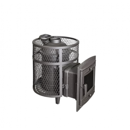 Банная печь ProMetall Атмосфера М сетка нержавейка в Новополоцке