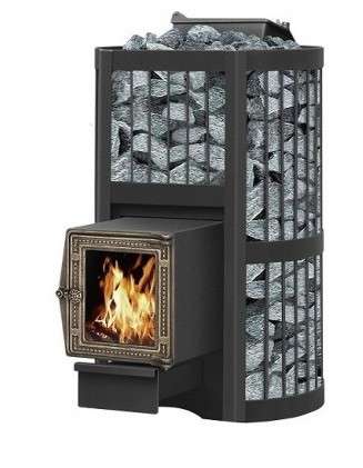 Печь для бани Везувий Ураган Стандарт 22 (ДТ-4С) в Новополоцке