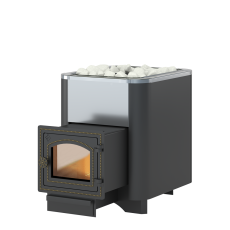 Печь для бани Везувий Сенсация 12 Антрацит (ДТ-3С) Амазонка бай фото в Новополоцке