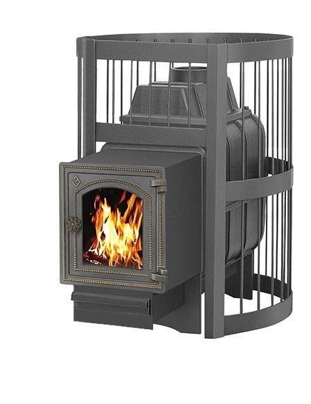 Печь для бани Везувий Легенда Стандарт 28 (ДТ-4С) в Новополоцке