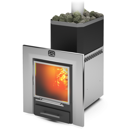 Печь для бани Теплодар Русь-12 ЛНЗП Профи Панорама купить в Новополоцке