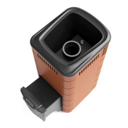 Печь для бани Термофор Каронада XXL Heavy Metal ДА терракота Амазонка бай фото в Новополоцке