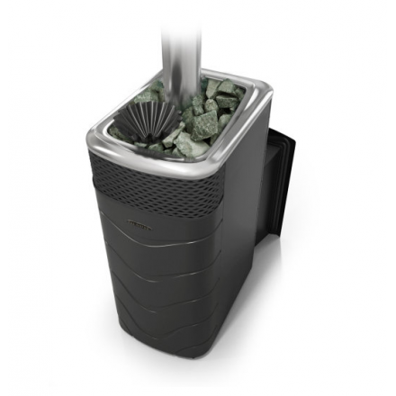 Печь для бани Термофор Гейзер Супер XXL Inox Витра ЗК антрацит купить в Новополоцке