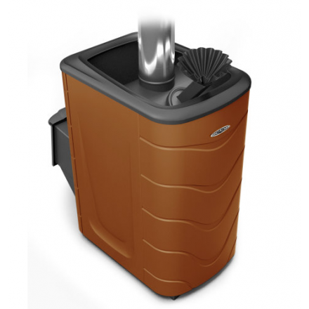 Печь для бани Термофор Гейзер Супер Inox ДА ЗК терракота Амазонка бай фото в Новополоцке