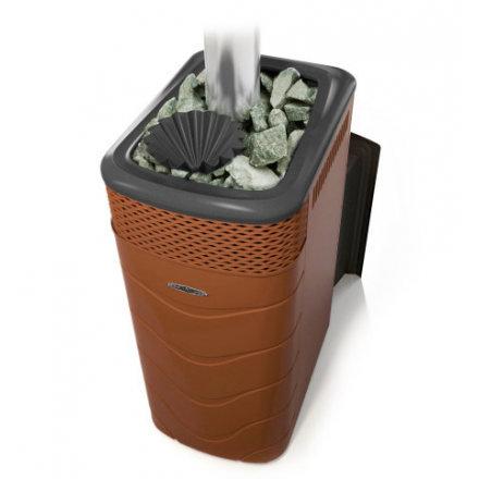 Печь для бани Термофор Гейзер XXL 2017 Carbon Витра ЗК терракота Амазонка бай фото в Новополоцке