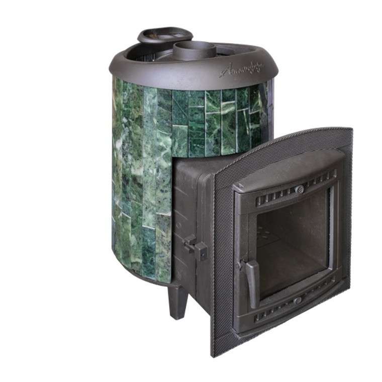 Банная печь ProMetall Атмосфера Про Ламели Змеевик наборный Амазонка бай фото в Новополоцке