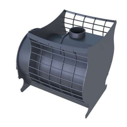 Печь для бани Царь-печи Елисей 8 мм в Новополоцке