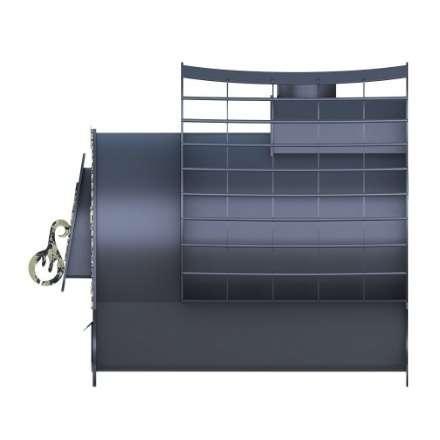 Печь для бани Царь-печи Елисей 8 мм в Новополоцке