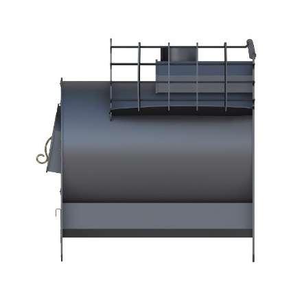 Печь для бани Царь-печи Забава 8 мм в Новополоцке