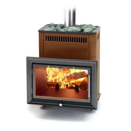 Печь для бани Термофор Витрувия II Inox БСЭ терракота Амазонка бай фото в Новополоцке