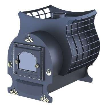 Печь для бани Царь-печи Елисей Премиум 8 мм Амазонка бай фото в Новополоцке