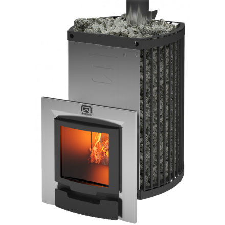 Печь для бани Теплодар Домна-Сетка 20 ЛК Панорама Амазонка бай фото в Новополоцке