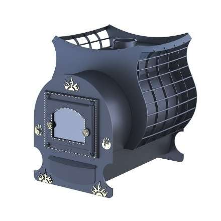 Печь для бани Царь-печи Елисей Премиум 10 мм Амазонка бай фото в Новополоцке