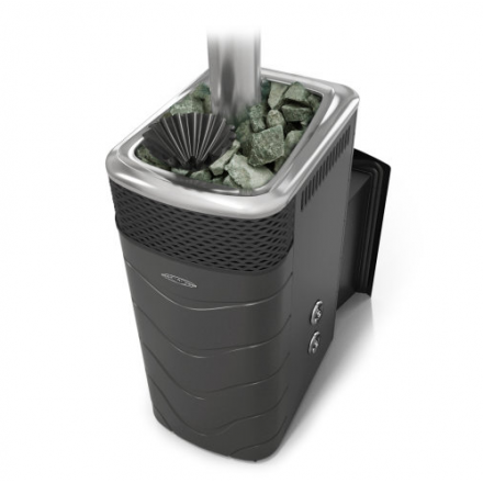 Печь для бани Термофор Гейзер XXL 2017 Carbon Витра ЗК ТО антрацит Амазонка бай фото в Новополоцке