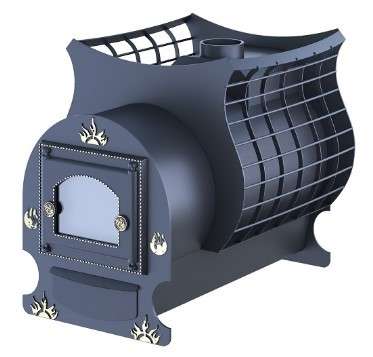 Печь для бани Царь-печи Святогор Премиум 8 мм Амазонка бай фото в Новополоцке