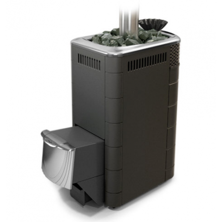 Печь для бани Термофор Гейзер XXL 2017 Carbon ДН ЗК антрацит Амазонка бай фото в Новополоцке