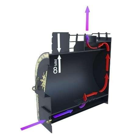 Печь для бани Царь-печи Царь-Забава в Новополоцке