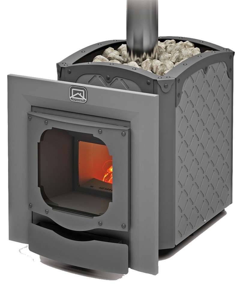 Печь для бани Теплодар Былина-18Ч Панорама Амазонка бай фото в Новополоцке