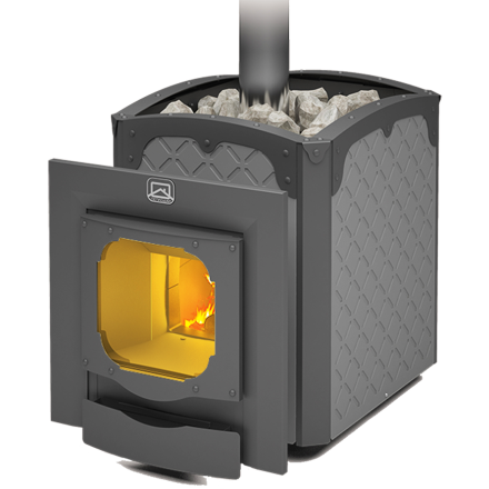 Печь для бани Теплодар Былина-24Ч Панорама Амазонка бай фото в Новополоцке