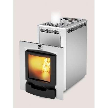 Печь для бани Теплодар СИБИРЬ-30 ЛНЗП Профи Панорама Амазонка бай фото в Новополоцке