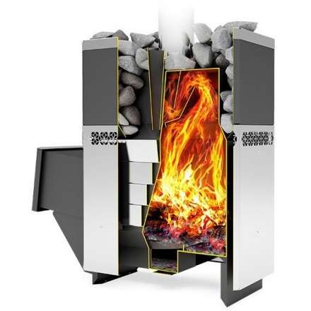 Печь для бани Теплодар Русь 12 ЛНЗП ПРОФИ в Новополоцке