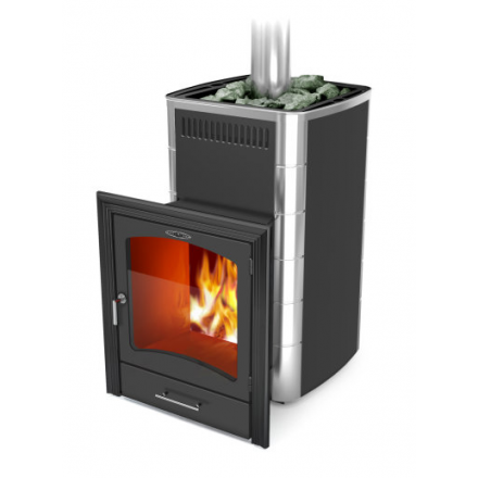 Печь для бани Термофор Калина II Inox БСЭ ТО антрацит НВ ПРА в Новополоцке