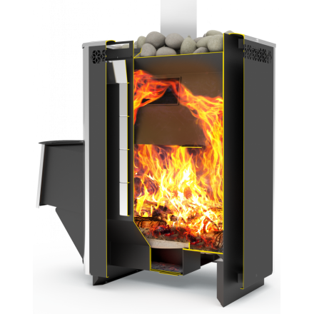 Печь для бани Теплодар Сахара-16 ЛРК (2.0) в Новополоцке