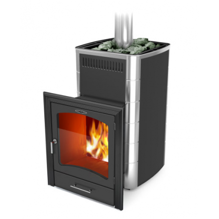 Печь для бани Термофор Калина II Inox БСЭ антрацит НВ ПРА Амазонка бай фото в Новополоцке