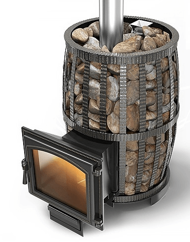 Печь для бани Везувий Легенда Русский Пар Ковка 24 (240) Амазонка бай фото в Новополоцке