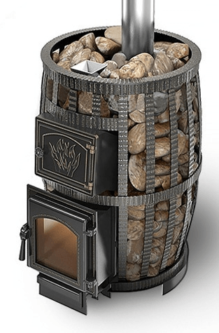 Печь для бани Везувий Легенда Русский Пар Ковка 18 (270) б/в в Новополоцке