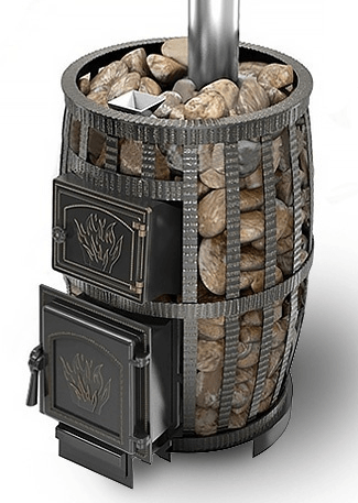 Печь для бани Везувий Легенда Русский Пар Ковка 24 (271) б/в в Новополоцке