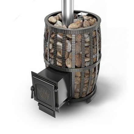 Печь для бани Везувий Легенда Русский Пар Ковка 30 (271) в Новополоцке