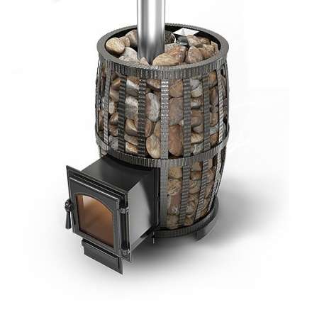 Печь для бани Везувий Легенда Русский Пар Ковка 30 (270) в Новополоцке