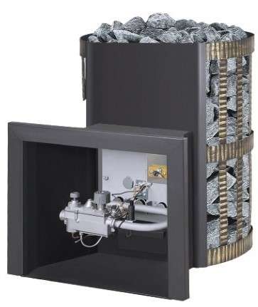 Печь газодровяная для бани Везувий Скиф Ковка 18 (ДТ-3) купить в Новополоцке