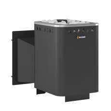 Печь для бани Везувий Русичъ Антрацит 16 Панорама в Новополоцке