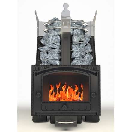 Печь для бани Добросталь Августа стоун стронг панорамная Амазонка бай фото в Новополоцке