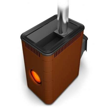 Печь для бани Термофор Аврора Inox ДА Иллюминатор терракота купить в Новополоцке