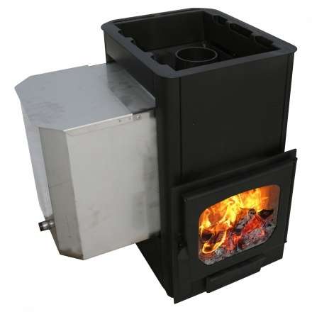 Печь для бани Варвара Мини навесн. пан. дверь укор. топка купить в Новополоцке