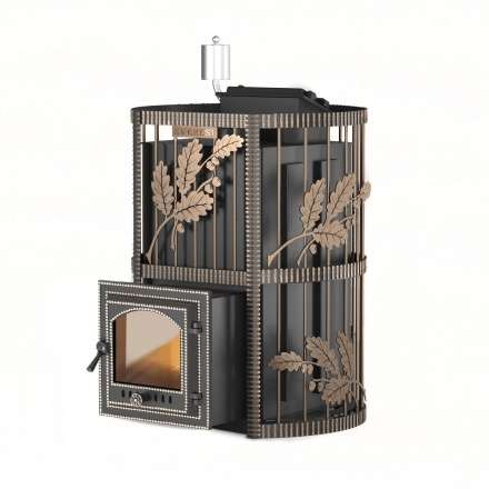 Печь для бани Везувий Эверест Inox 15 (210) Ковка Амазонка бай фото в Новополоцке