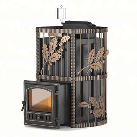 Печь для бани Везувий Эверест Inox 20 (280) Ковка Амазонка бай фото в Новополоцке