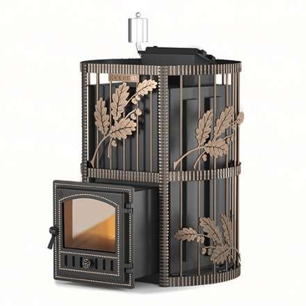 Печь для бани Везувий Эверест Inox 25 (280) Ковка Амазонка бай фото в Новополоцке