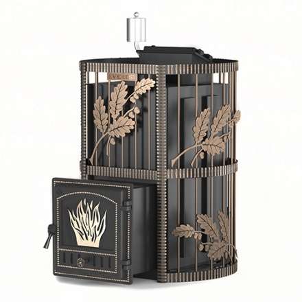 Печь для бани Везувий Эверест Inox 25 (281) Ковка Амазонка бай фото в Новополоцке