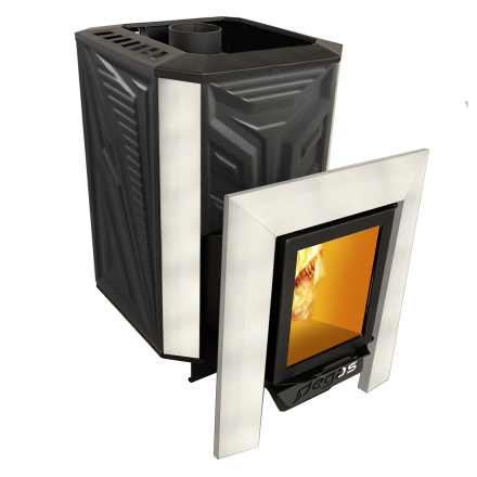 Банная печь Пегас 16 со стеклом конвекция фото в Новополоцке