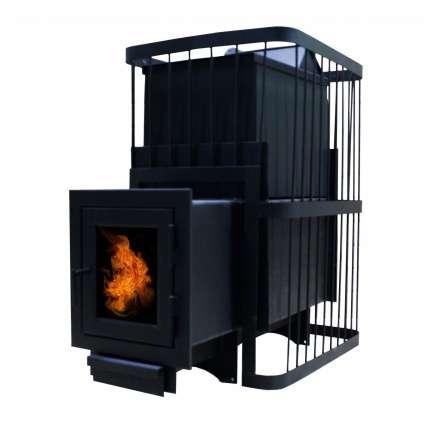 Печь банная ComfortProm РЕТРО СТАЛЬ 8 мм закр. каменка стекло 20 м3 купить в Новополоцке
