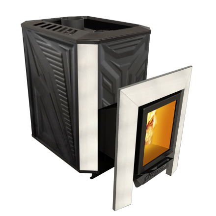 Банная печь Пегас 26 со стеклом конвекция фото в Новополоцке