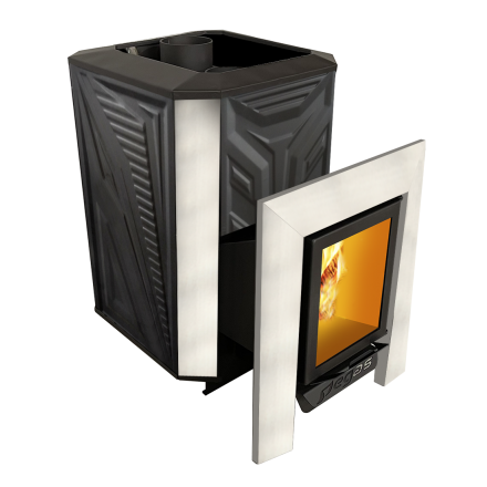 Банная печь Пегас 16 стекло нерж конвекция амазонка бай фото в Новополоцке