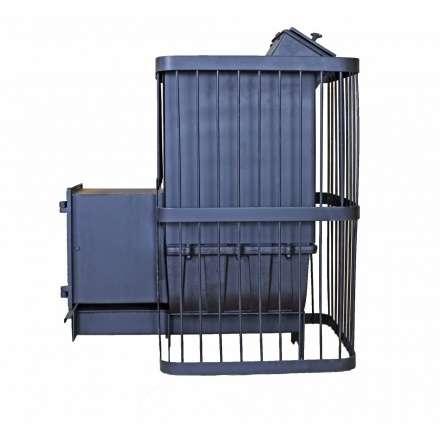 Печь банная ComfortProm РЕТРО ПРЕМИУМ ЧУГУН закр. каменка 26 м3 в Новополоцке