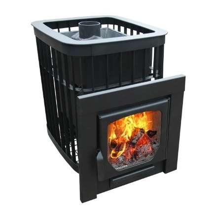 Печь для бани Варвара Каменка Мини с/к пан. дв. ук. топка купить в Новополоцке