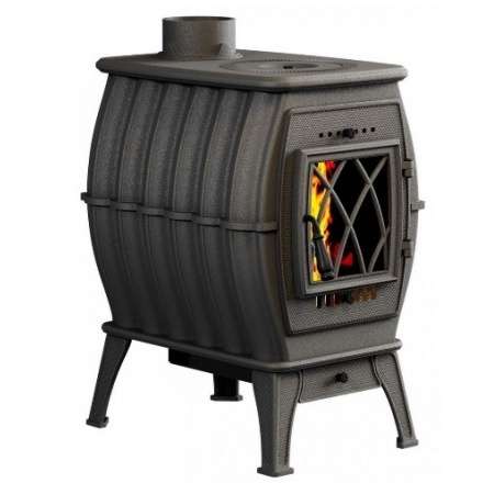 Печь-камин ProMetall Бахта (черная) купить в Новополоцке